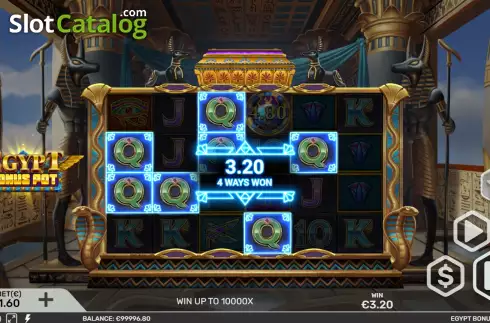 Скрин3. Egypt Bonus Pot слот