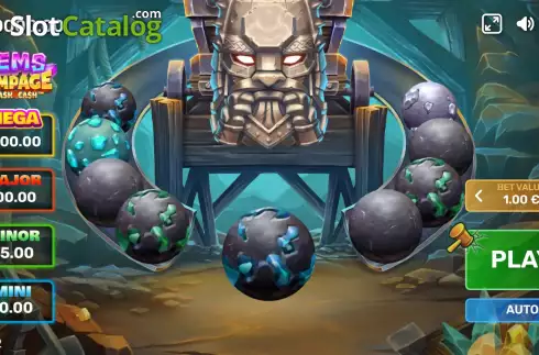 Скрин2. Gems Rampage слот