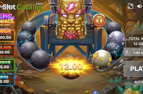 Скрин3. Gems Rampage слот