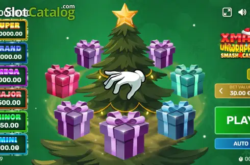 Скрин2. Xmas Unwrapped слот