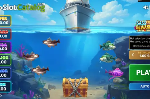 Скрин2. Bass Rewards Smash4Cash слот