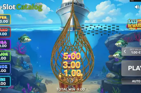 Скрин7. Bass Rewards Smash4Cash слот