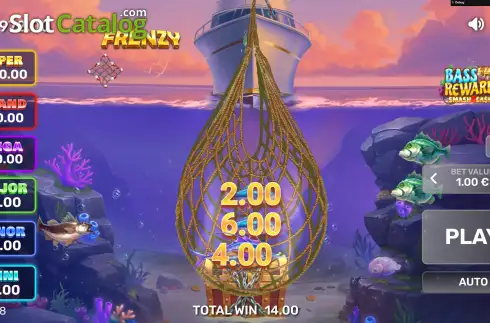 Скрин9. Bass Rewards Smash4Cash слот