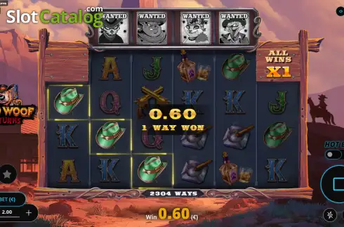 Скрин3. Wild Woof Returns слот