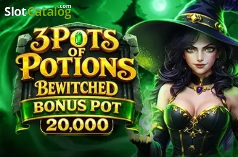 3 Pots of Potions 20,000 Bewitched слот
