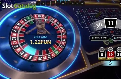 Скрин3. Blitz Roulette слот