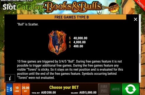 Скрин9. Books & Bulls RHFP слот