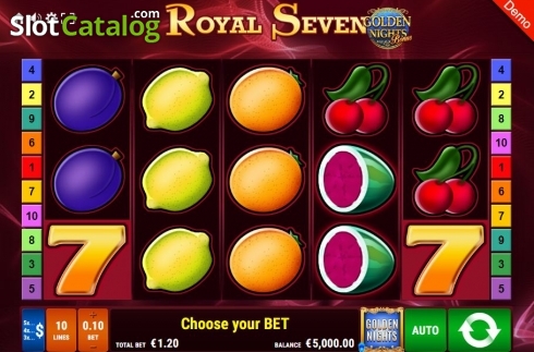 Скрин2. Royal Seven GDN слот