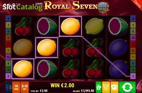 Скрин3. Royal Seven GDN слот