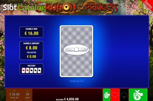 Скрин4. Dragon of the Princess слот