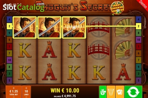 Скрин5. Shogun's Secret CCS слот