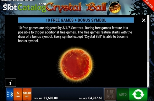 Скрин8. Crystal Ball RHFP слот