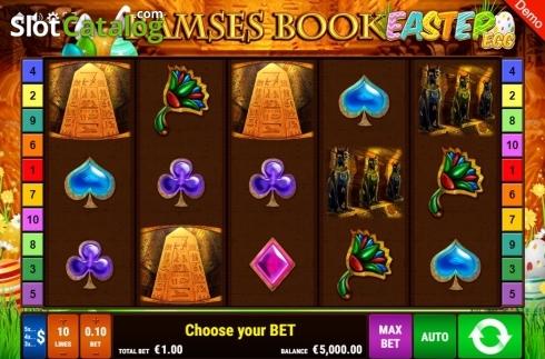 Скрин2. Ramses Book Easter Egg слот