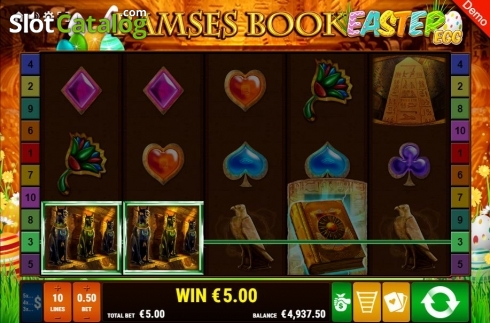 Скрин3. Ramses Book Easter Egg слот