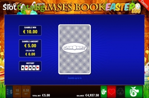 Скрин4. Ramses Book Easter Egg слот