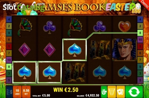 Скрин5. Ramses Book Easter Egg слот
