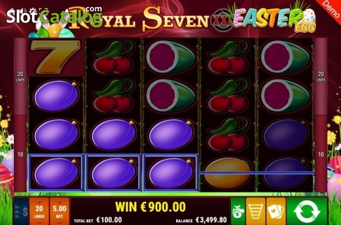 Скрин3. Royal Seven XXL Easter Egg слот