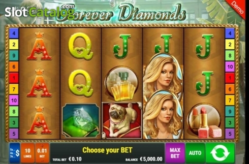 Скрин2. Forever Diamonds слот