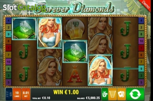 Скрин8. Forever Diamonds слот