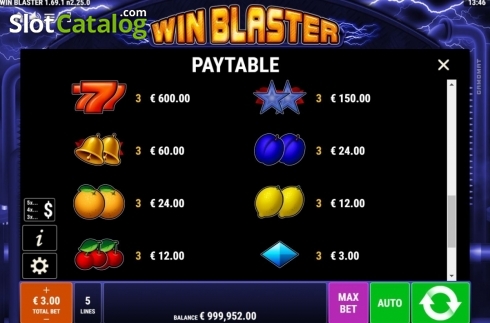 Скрин8. Win Blaster слот