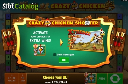 Скрин2. Golden Egg of Crazy Chicken CCS слот