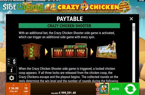 Скрин7. Golden Egg of Crazy Chicken CCS слот