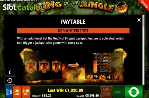 Скрин5. King of the Jungle RHFP слот