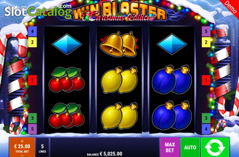 Скрин2. Win Blaster Christmas Edition слот