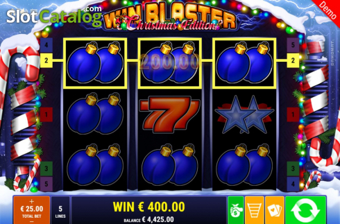 Скрин4. Win Blaster Christmas Edition слот