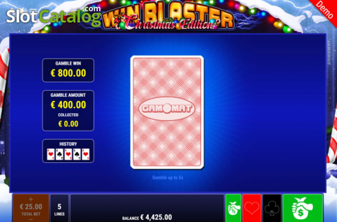 Скрин5. Win Blaster Christmas Edition слот