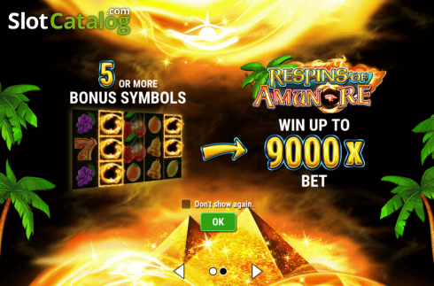 Скрин2. Back to the Fruits Respins of Amun-Re слот
