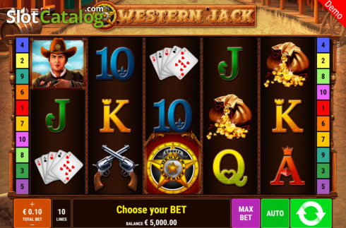 Скрин2. Western Jack слот