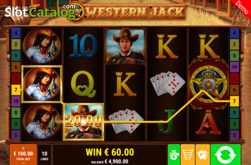 Скрин3. Western Jack слот