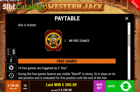 Скрин7. Western Jack слот