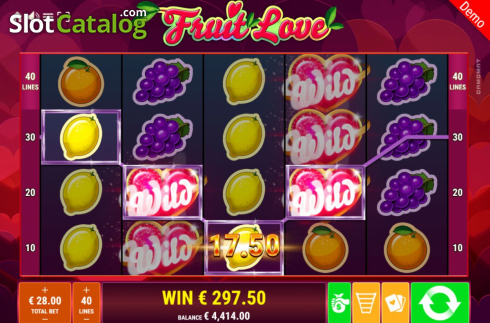 Скрин5. Fruit Love слот