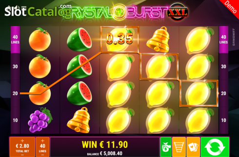 Скрин4. Crystal Burst XXL слот