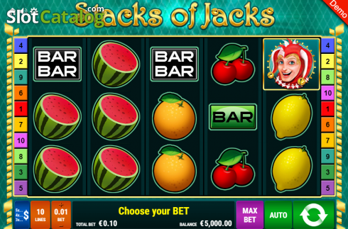 Скрин2. Stacks of Jacks слот