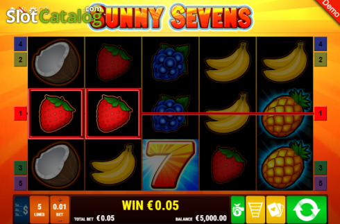 Скрин4. Sunny Sevens слот