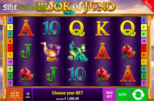 Скрин2. Book of Juno слот
