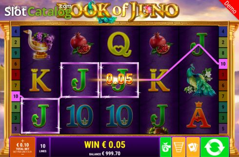 Скрин3. Book of Juno слот