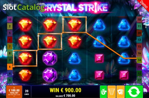 Скрин3. Crystal Strike слот