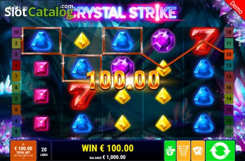 Скрин4. Crystal Strike слот