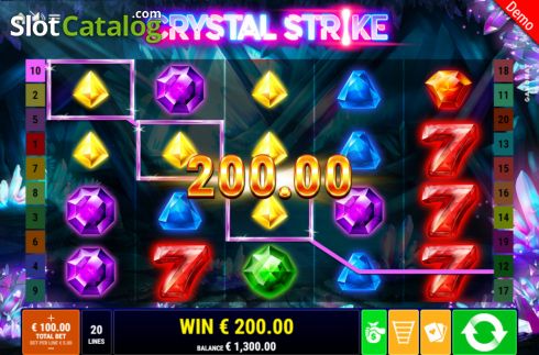 Скрин5. Crystal Strike слот