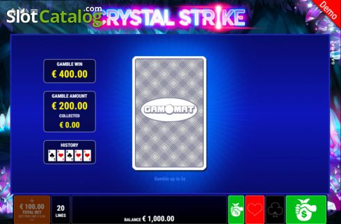 Скрин6. Crystal Strike слот