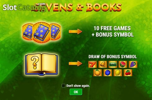 Скрин2. Sevens & Books слот