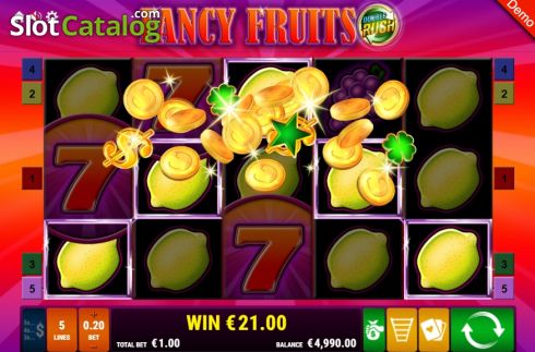 Скрин5. Fancy Fruits Double Rush слот