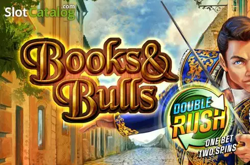 Books and Bulls Double Rush логотип