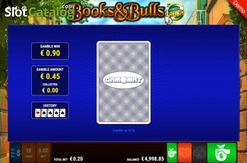 Скрин6. Books and Bulls Double Rush слот