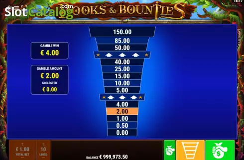 Скрин4. Books and Bounties слот