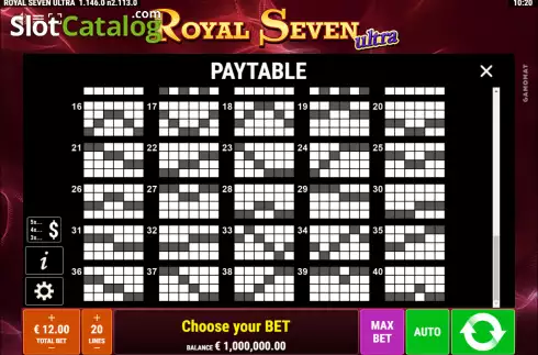 Скрин9. Royal Seven Ultra слот